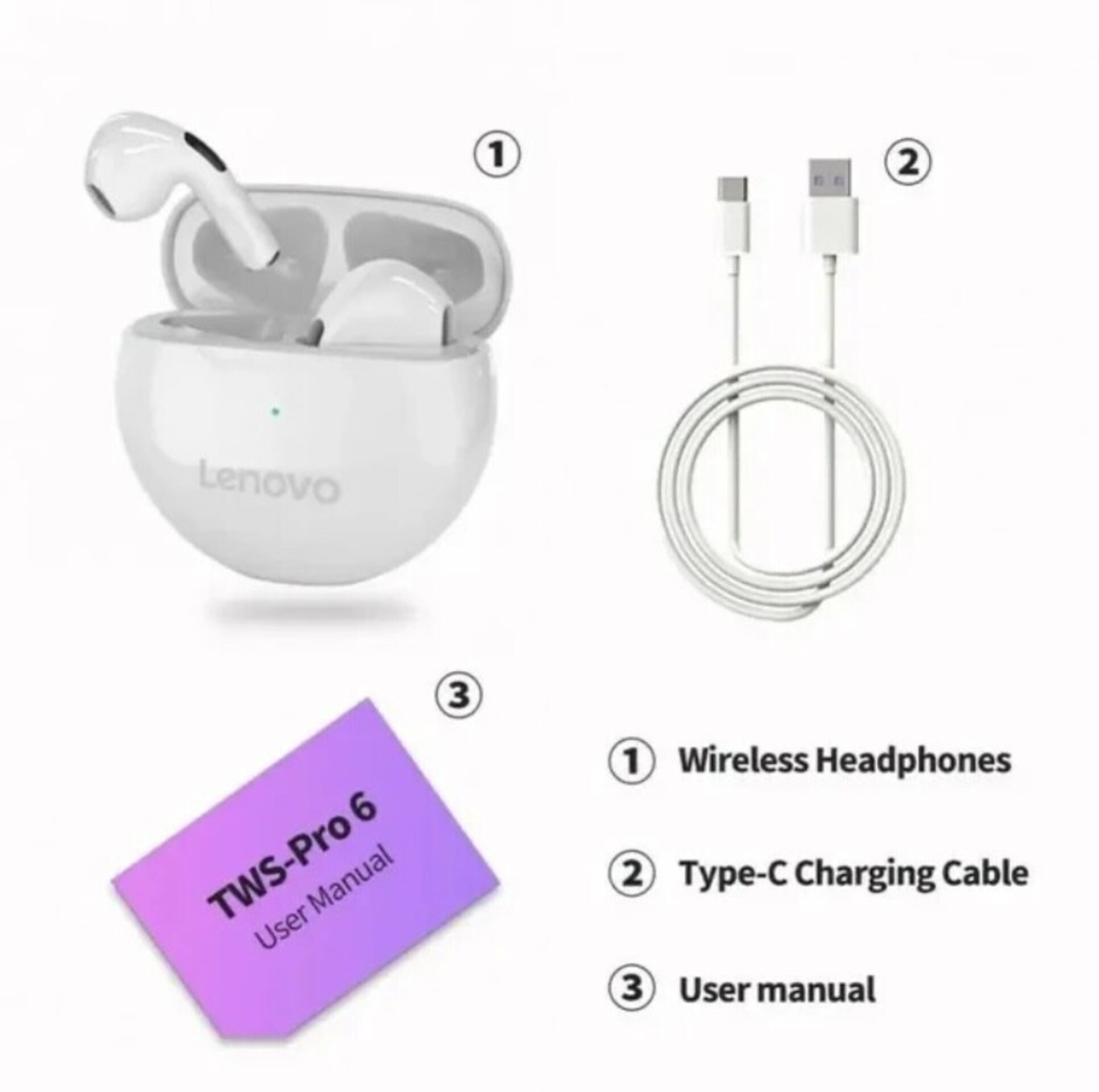 Auriculares inalámbricos LENOVO - 3