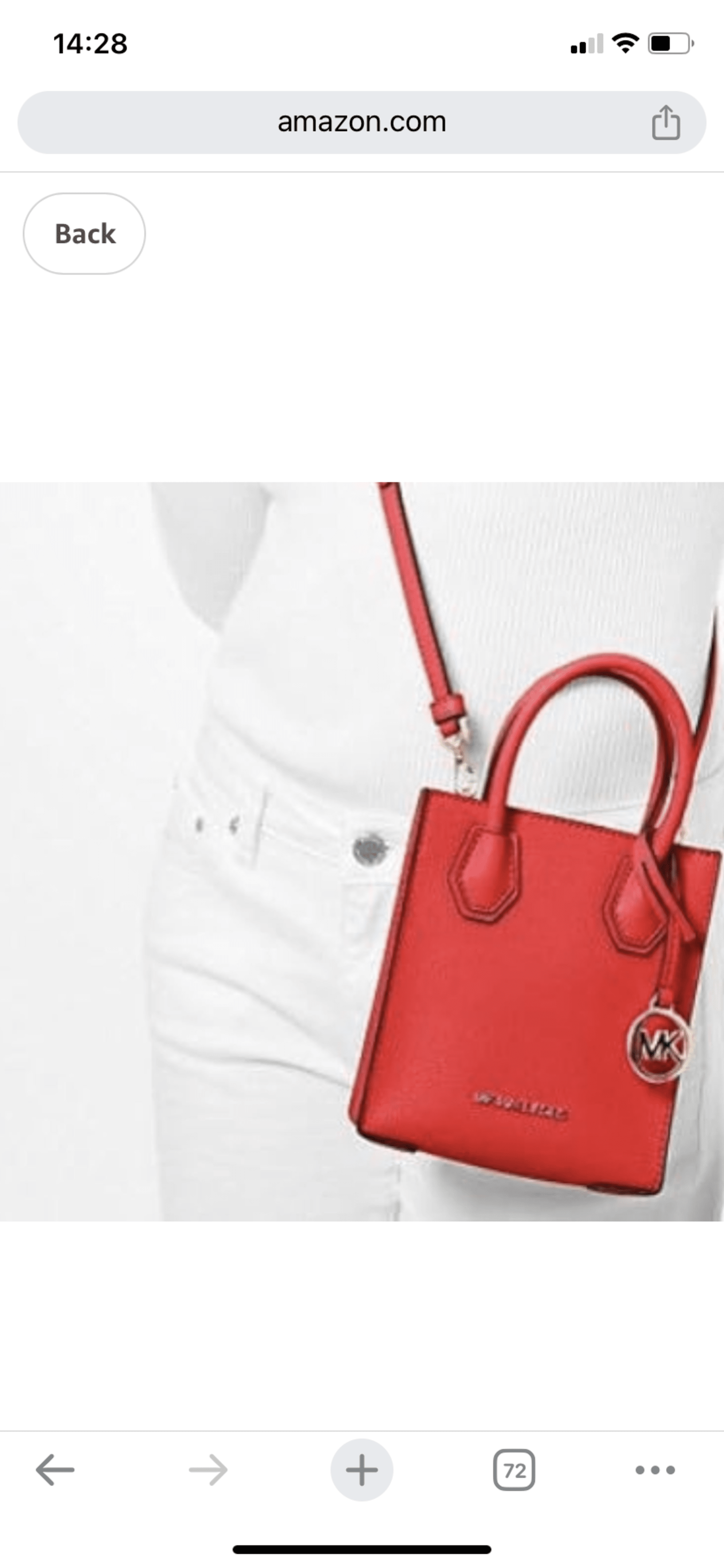 Michael Kors bolso de mano rojo - 3