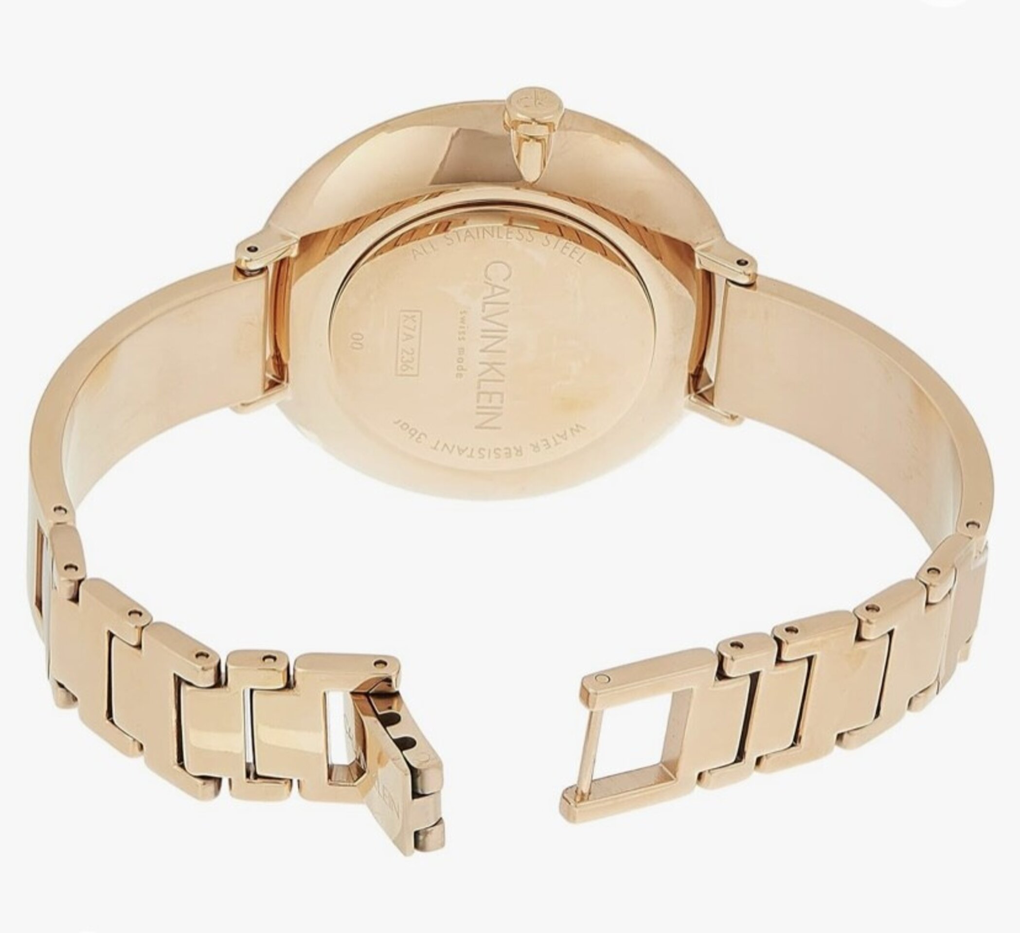 Calvin Klein reloj dorado - 3